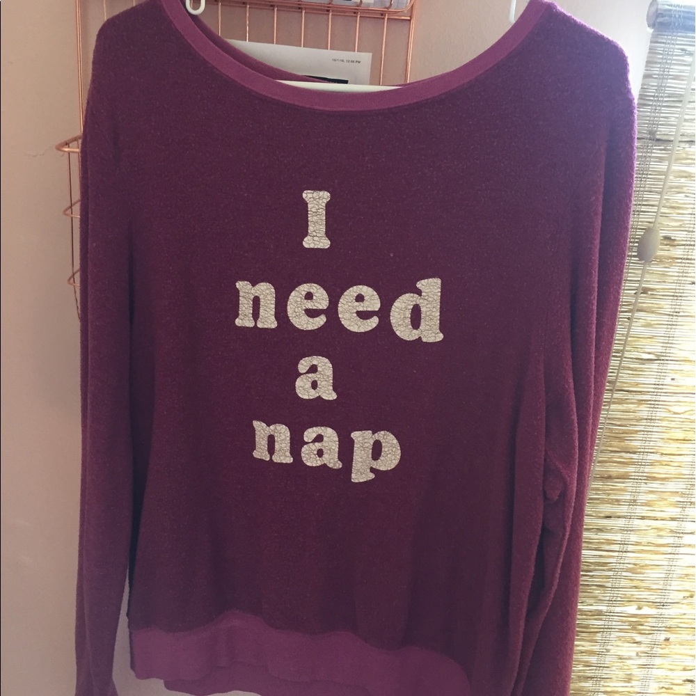 Wild fox baggy beach jumper